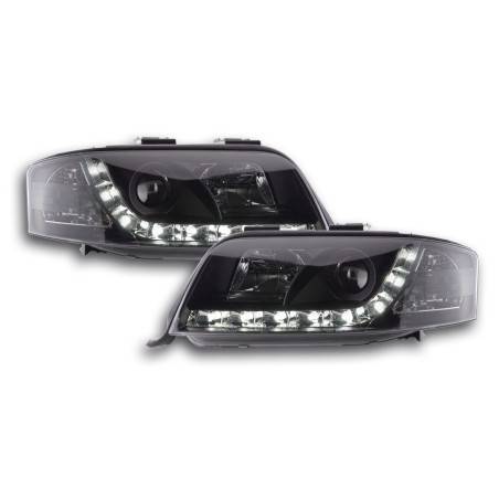 Daylight headlight LED daytime running lights Audi A6 4B 01-03 black