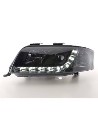 Daylight headlight LED daytime running lights Audi A6 4B 01-03 black