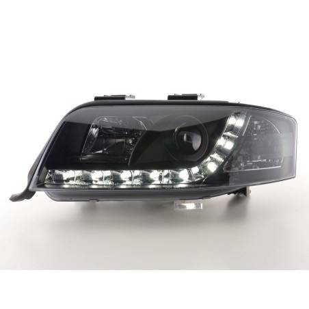 Daylight headlight LED daytime running lights Audi A6 4B 01-03 black