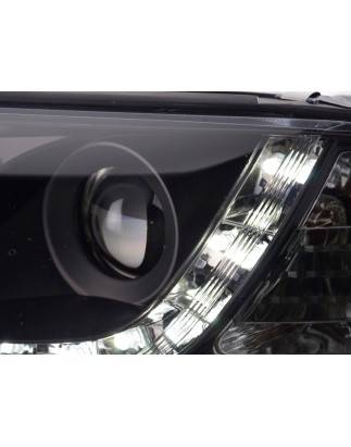 Daylight headlight LED daytime running lights Audi A6 4B 01-03 black