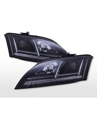 Kit phares xénon avec feux diurnes LED Audi TT (8J) 2006-2013 noir