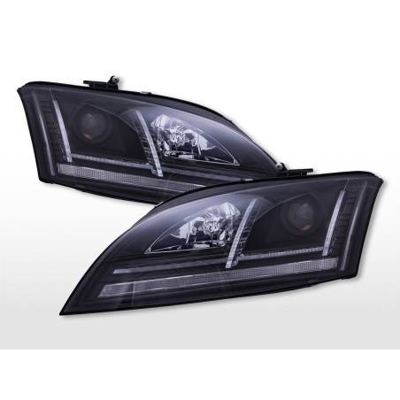 Kit phares xénon avec feux diurnes LED Audi TT (8J) 2006-2013 noir