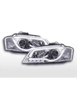 Daylight headlight LED daytime running lights Audi A3 8P 08-12 chrome