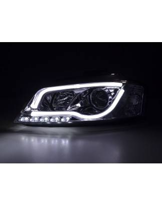 Daylight headlight LED daytime running lights Audi A3 8P 08-12 chrome