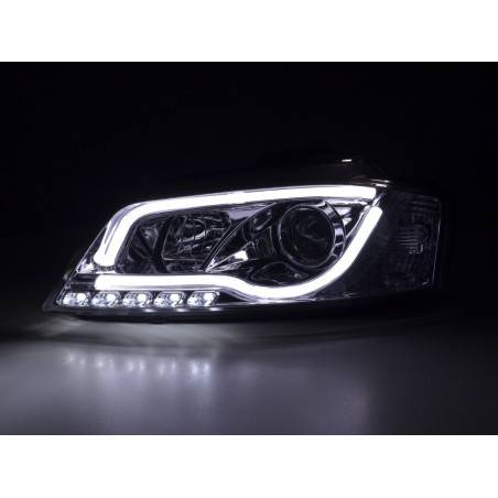 Phare Daylight LED Feux Diurnes Audi A3 8P 08-12 chrome