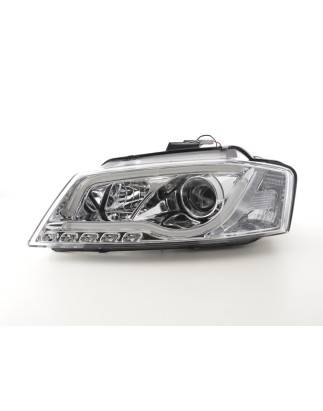 Daylight headlight LED daytime running lights Audi A3 8P 08-12 chrome