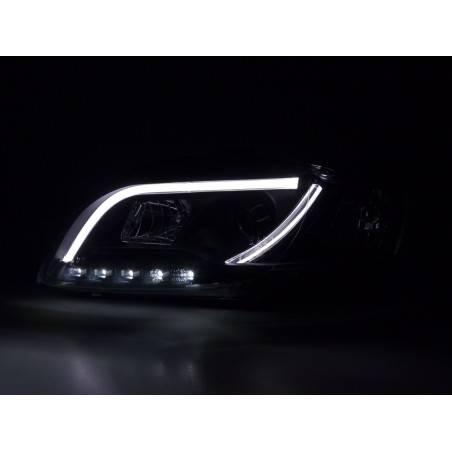 Daylight headlight LED daytime running lights Audi A4 B7 8E 04-08 black