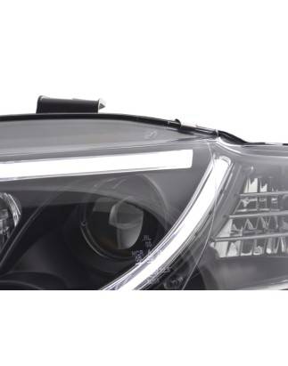 Daylight headlight LED daytime running lights Audi A4 B7 8E 04-08 black