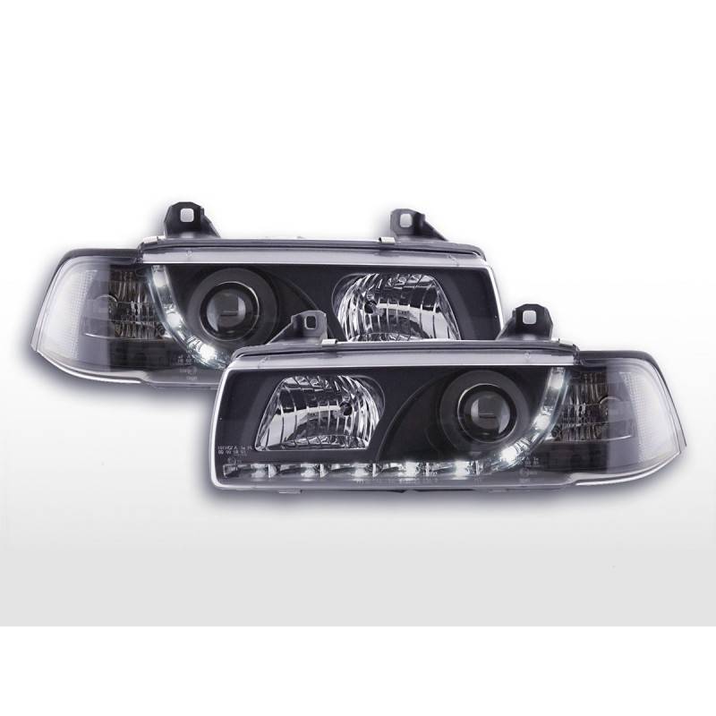 Daylight headlight LED daytime running lights BMW 3-series E36 Coupe 92-99 black