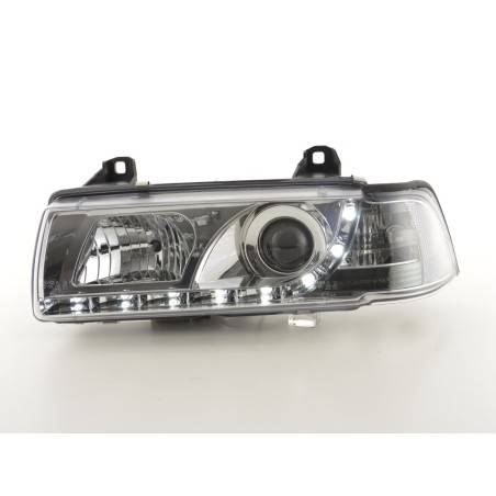 Daylight headlights LED daytime running lights BMW 3-series E36 sedan 92-98 chrome