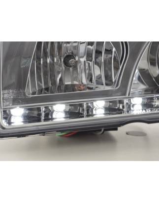 Daylight headlights LED daytime running lights BMW 3-series E36 sedan 92-98 chrome