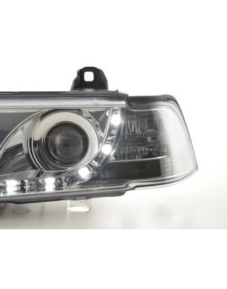 Daylight headlights LED daytime running lights BMW 3-series E36 sedan 92-98 chrome