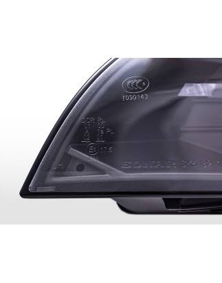 Phares diurnes avec feux de position LED BMW X5 E70 2008-2013 noir