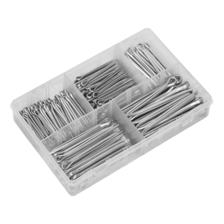 Split Pin Assortment 230pc Large Sizes Metric & Imperial