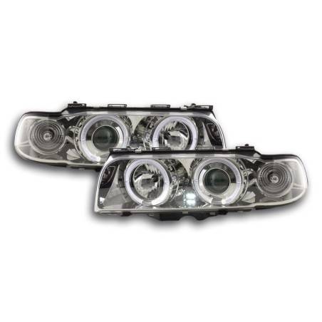 Headlight set BMW 7-series E38 95-98 chrome for right-hand drive