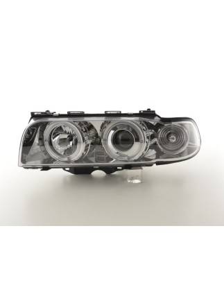 Headlight set BMW 7-series E38 95-98 chrome for right-hand drive