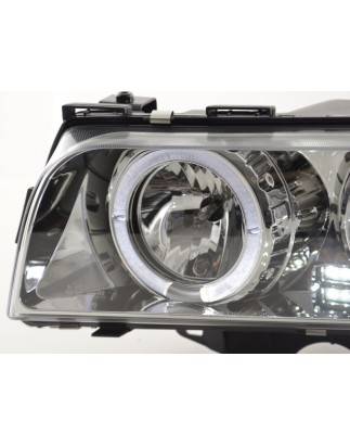 Headlight set BMW 7-series E38 95-98 chrome for right-hand drive