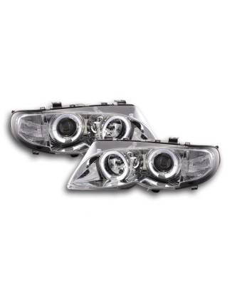 Headlight set BMW 3-series E46 Limo / Touring 02-05 chrome