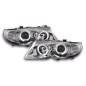 Headlight set BMW 3-series E46 Limo / Touring 02-05 chrome