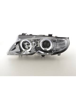 Headlight set BMW 3-series E46 Limo / Touring 02-05 chrome