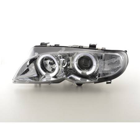 Headlight set BMW 3-series E46 Limo / Touring 02-05 chrome