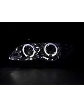 Headlight set BMW 3-series E46 Limo / Touring 02-05 chrome