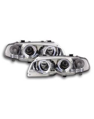 Headlight set BMW 3-series E46 Coupe / Cabrio 98-02 chrome