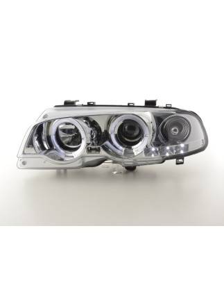 Headlight set BMW 3-series E46 Coupe / Cabrio 98-02 chrome