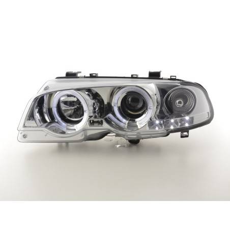 Headlight set BMW 3-series E46 Coupe / Cabrio 98-02 chrome