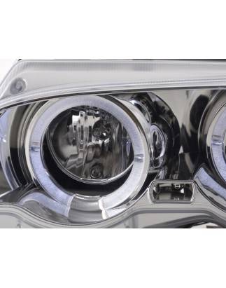 Headlight set BMW 3-series E46 Coupe / Cabrio 98-02 chrome