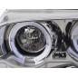 Headlight set BMW 3-series E46 Coupe / Cabrio 98-02 chrome