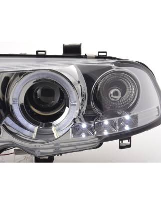 Headlight set BMW 3-series E46 Coupe / Cabrio 98-02 chrome