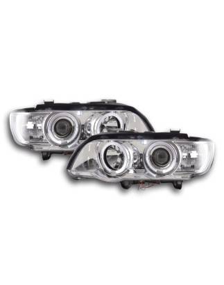 Headlight set BMW X5 E53 98-02 chrome