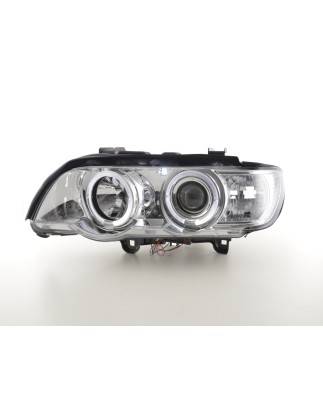 Headlight set BMW X5 E53 98-02 chrome