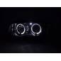 Headlight set BMW X5 E53 98-02 chrome