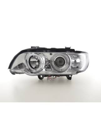 Headlight set BMW X5 E53 98-02 chrome