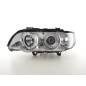 Headlight set BMW X5 E53 98-02 chrome