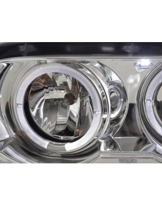 Headlight set BMW X5 E53 98-02 chrome