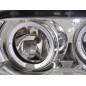 Headlight set BMW X5 E53 98-02 chrome