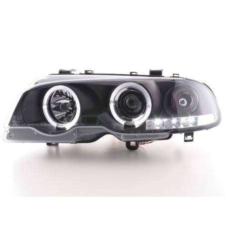 Headlight set BMW 3-series E46 Coupe / Cabrio 98-02 black