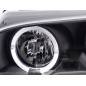 Headlight set BMW 3-series E46 Coupe / Cabrio 98-02 black