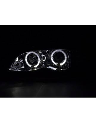 Headlight set BMW 3-series E46 Limo / Touring 02-05 chrome