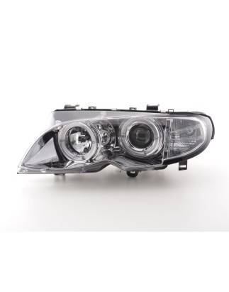 Headlight set BMW 3-series E46 Limo / Touring 02-05 chrome