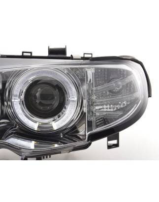 Headlight set BMW 3-series E46 Limo / Touring 02-05 chrome