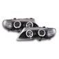 Headlight set BMW 3-series E46 Limo / Touring 02-05 black