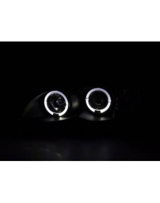 Headlight set BMW 3-series E46 Limo / Touring 02-05 black