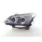 Headlight set BMW 5-series E60 / E61 03-07 chrome