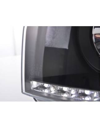 Headlight set Daylight LED daytime running lights Dacia Duster from 2014 black