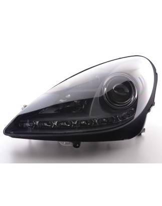 Daylight headlight LED DRL look Mercedes SLK 171 04-11 black