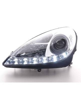 Daylight headlight LED daytime running lights Mercedes SLK R171 chrome